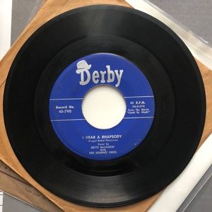 Bette McLaurin I May Hate Myself In The Morning Vinyl 45 Record '52